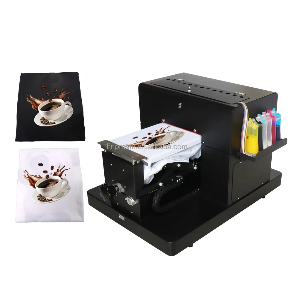 लोकप्रिय A4 आकार मोबाइल प्रिंटर थोक मूल्य Dtg कपड़ा छपाई मशीन सस्ते Flatbed फोन कवर प्रिंटर
