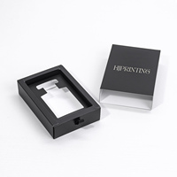 Boîte cadeau magnétique personnalisée pour soins de la peau, parfum, boîte rigide en carton pliable, boîte télescopique pour cils, parfum, bijoux