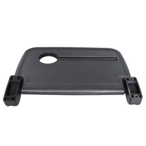 Plateau de nourriture en ABS <span class=keywords><strong>pliable</strong></span> automatique pour sièges de <span class=keywords><strong>camping</strong></span>-<span class=keywords><strong>car</strong></span>/bus/fourgonnette modèle universel avec porte-boisson accessoires intérieurs - Product Image 3