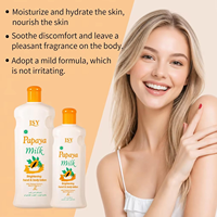 Papaya Vitamine E Hand- en Lichaamslotion Collectie met Papaya Melk Variant voor Dagelijkse Hydratatie en Gladdere Huid Private Label