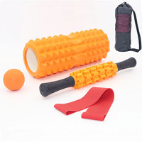 Nouvel arrivage Suling : Kit de massage musculaire pour la gym, rouleau de massage en mousse EVA pour le yoga, bâton de massage, ensemble de fitness pour le massage musculaire