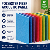 Panneaux acoustiques hexagonaux en feutre PET, revêtements muraux décoratifs 3D, à coller, pour bureau, maison, cinéma, salle de sport