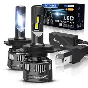 Bevinsee V45 H7 Best LED Headlight 120W 22000 Lumens 6000K