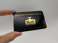 Tarjetas NFC de Metal de Acero Inoxidable con Código QR y Espejo Plateado Personalizadas