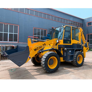 China HERO 4x4 roda Mini Backhoe <span class=keywords><strong>Loader</strong></span> WZ30-25 6800KG nilai 2500KG 76KW mesin Diesel yang dapat ditarik ekskavator konsumsi bahan bakar rendah - Product Image 6