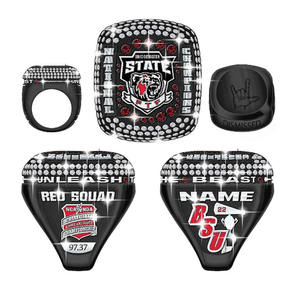 2023แหวนแชมป์คุณภาพสูงสำหรับลูกวอลเล่ย์บอลบาสเกตบอลสั่งทำสำหรับทีม USSSA การหมั้นในงานแต่งงาน - Product Image 3