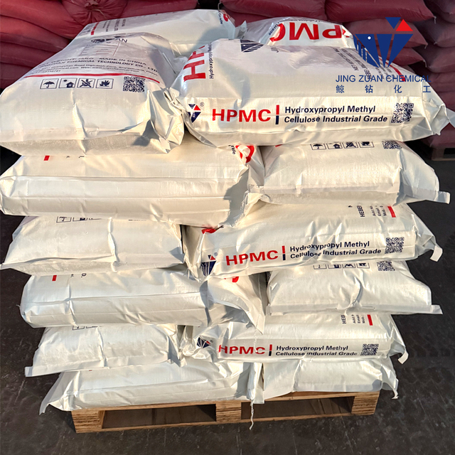 Pure Cellulose Ether HPMC Hydroxy Propyl Methyl Cellulose Jingzuan Brand >95% Purity 25kgs/bag for Plastering Mortar