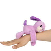 BSCI Hugger Peluche Jouet Personnalisé En Peluche Animal Forme Slap Bracelet Animal En Peluche Dragon Singe Lapin Licorne Enfants peluches