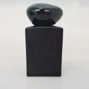 Wholesale 50ml 100ml Custom Logo Square Empty Perfume Bottle With Cap Perfume Glass Bottle