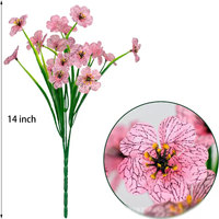 Offre Spéciale : Fleurs Artificielles Violet Violet Profond pour Allée de Mariage, Tiges de Fleurs en Gros, Arrangements Floraux et Décoration Intérieure