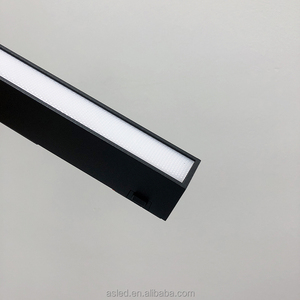 Rail magnétique ultra-mince monté en surface, système de piste intelligent DC48V, lumières magnétiques, lumière de piste d'inondation diffuse 12W 24W 30W - Product Image 2