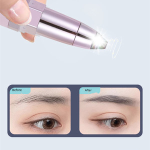 Depiladora 5 en 1 Impermeable, Afeitadora Eléctrica para Mujer, Kit de Cuidado Corporal, Recortadora de Vello Corporal, Recortadora de Vello Íntimo, Recortadora de Cejas y Vello del Bikini - Product Image 4