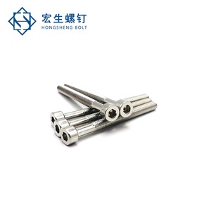 SS304 SS316 thép không gỉ hình lục giác ổ cắm Nắp vít hình trụ đầu lục giác nửa Chủ Đề Máy vít thép không gỉ - Product Image 2