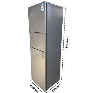 Refrigerador de 3 Puertas L-BCD-128 OEM de <span class=keywords><strong>Bajo</strong></span> <span class=keywords><strong>Consumo</strong></span> Energético y Ahorro de Espacio, 158L, con Congelador Superior, Tamaño Apartamento - Product Image 5