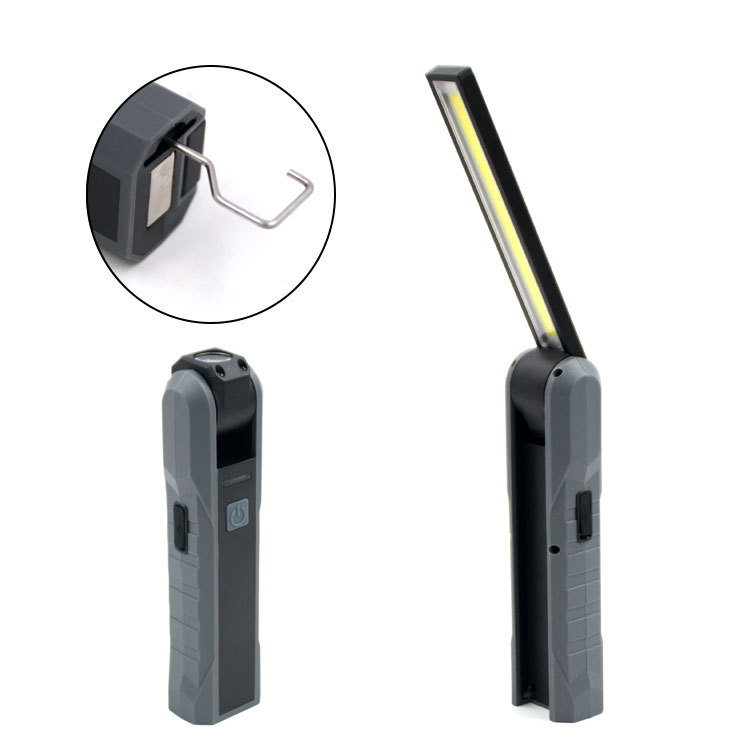 LED COB Rechargeable Movable Garden Work Light Multi-Functional Folding Emergency Inspection Lamp IP44 10W Cordless
