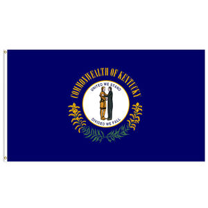 定制印刷3x5ft英尺肯塔基州国旗单面数字印刷，适用于所有国家横幅和展示旗帜 - Product Image 1