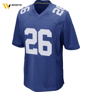 Camisetas de fútbol americano personalizadas al por mayor, camisetas de talla grande transpirables para jóvenes, Diseño de equipo, camiseta sublimada - Product Image 1