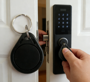 พวงกุญแจ RFID แบบไร้สัมผัส ขนาดเล็ก พิมพ์ลายตามสั่ง เขียนซ้ำได้ สำหรับความปลอดภัยในสำนักงาน - Product Image 2