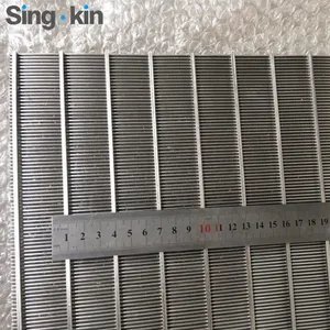 Filter Screen 304 316L SS V Wedge Wire Coanda Screen Sieve Pond Filter Johnson Well Screen Rotary Drum Filter For Koi Pond