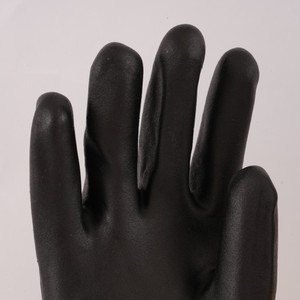 Gants funéraires de serveur respirants à absorption de sueur en pointillés en PVC antidérapants Gants à main en gros - Product Image 2