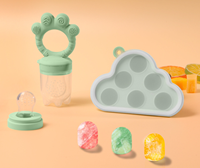 Ensemble de jouets à mâcher pour bébé en silicone non toxique sans BPA, personnalisable avec gravure du nom/du date, pour apaiser les gencives, 3-12 mois
