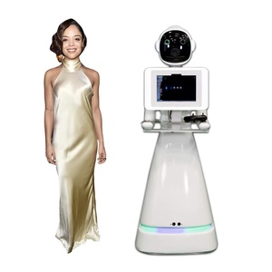 Robot guide intelligent pour salle d'exposition, photomaton, navigation dans les centres commerciaux, robot de service à reconnaissance faciale, artificiel - Product Image 5