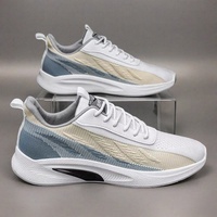 Nouvelles Baskets de Sport à Lacets pour Hommes, Chaussures de Course Décontractées et de Gymnastique pour Hommes, Modèle 2025