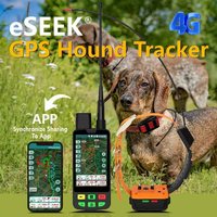 Professionnel 100dB Tonalité Audible Rappel Bip Chien De Chasse GPS Localisation Intégration Robuste IP68 Construction Sur Le Terrain GPRS