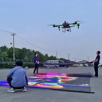 Écran LED volant pour drone P25 pour la publicité extérieure, les fêtes et les événements