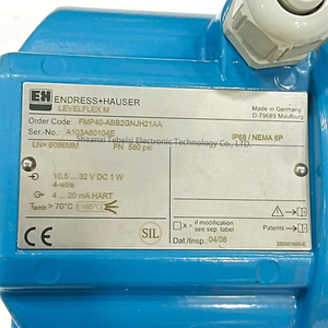 เซ็นเซอร์วัดระดับแบบเรดาร์ Endress Hauser FMP40 แบบมีสายส่งสัญญาณ 4-20mA ความแม่นยำ 2 มม. และความยาวสายเซ็นเซอร์ 4 ม. - Product Image 2