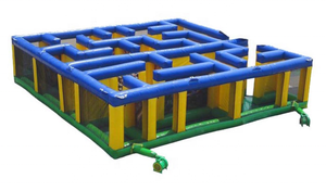 Aire <span class=keywords><strong>de</strong></span> jeux gonflable pour ville, parc à thème, labyrinthe gonflable, jeu <span class=keywords><strong>de</strong></span> Sport, grand château, bon marché - Product Image 3