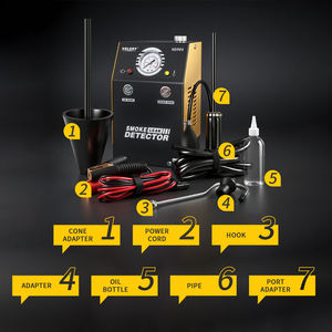 Tragbarer Solar-OEM-Rauchlecksucher für Autos, EVAP-Rauchlecksucher, Motoranalysegerät, universelles Kfz-Diagnosewerkzeug, professionelles Garagen-Rauchprüfgerät - Product Image 4