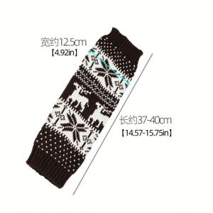 Wholesale Women's <b>Winter</b> Knee-Length Leggings Soft Knitted <b>Boot</b> Socks Acrylic/Cotton/Spandex Custom Logo Breathable Daily Use - Product Image 5