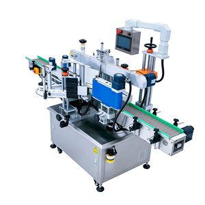 Machine d'étiquetage automatique recto-verso pour bouteilles carrées et rondes, idéale pour les flacons cosmétiques et les flacons de gel douche - Product Image 2