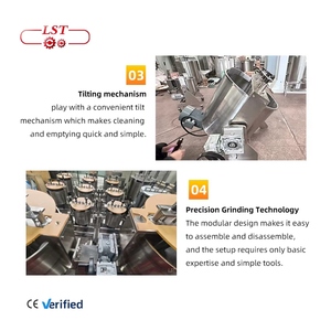 Lst New Hot Bán 10L/25L/60L/100L sô cô la melanger ca cao ngòi mài máy để bán - Product Image 3