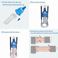 Ventouses d'extension pénienne d'usine, accessoire pour extenseur pénien, protection du gland, ventouse à vide BlueRabbit OEM ODM, ventouse de traction masculine