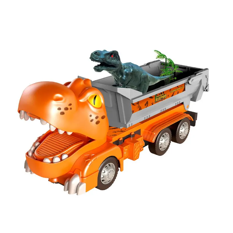 Voiture de transport en forme de dinosaure pour enfants