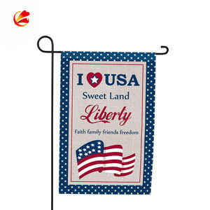 Двусторонний флаг из мешковины для сада, 12X18 дюймов - Product Image 4