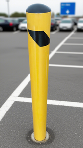 حاجز أمان فولاذي قابل للإزالة بطول 35 بوصة، عمود مرور مؤقت للطرق ومواقف السيارات، قابل للتخصيص باللون وقابل للملء بالماء - Product Image 3