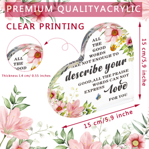 Eepsake IFT o IFE usband, ouple crycrilic Eart IFT o Omán, llegada - Product Image 3
