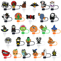Promotion : Manchon de paille en PVC souple avec logo animal mignon, personnalisable avec votre propre logo
