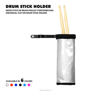 Bolsa para <span class=keywords><strong>baquetas</strong></span> al por mayor con <span class=keywords><strong>baquetas</strong></span> 5A, 6 <span class=keywords><strong>colores</strong></span>, soporte Universal para <span class=keywords><strong>baquetas</strong></span> con Clip, bolsa colorida <span class=keywords><strong>de</strong></span> cuero para <span class=keywords><strong>baquetas</strong></span> - Product Image 6