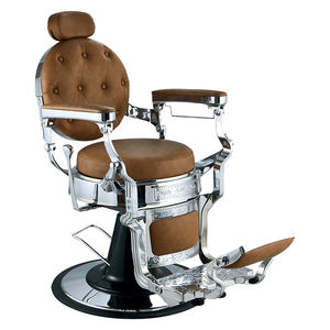 Grossistas Estilo Antigo Marrom Alumínio Fundido Barbearia Hair Styling <span class=keywords><strong>Chair</strong></span> Salon Barber <span class=keywords><strong>Chair</strong></span> Para Venda - Product Image 1