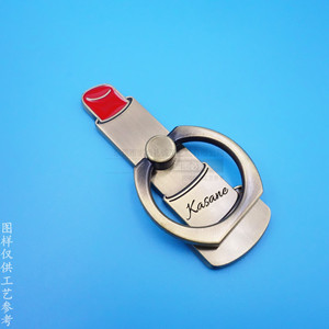Zinc Alloy Phone <b>Ring</b> Holder Antique Silver 3D <b>Cartoon</b> Design Desktop Stand Back Adhesive Mount - Product Image 4