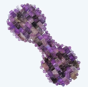 Outils de soin de la peau, masque pour les yeux en pierre de jade améthyste naturelle rafraîchissante - Product Image 1