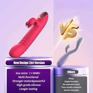 Libo Sex Toy pour femmes nouveauté Gag jouet gros gode vibrateur pour femmes Silicone femme g-spot Clitoris Vaginal Massage électrique - Product Image 3