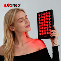 Panneau de luminothérapie rouge ILUXRED US Stock avec support 660nm 850nm 40W 60W pour usage domestique sur tout le corps