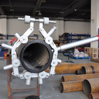 Cortador de Tubos de Plástico Profesional de 350-800 mm para Instalación de Plomería y Suministro de Agua