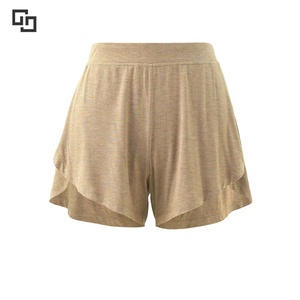 Nuovo Design estivo da <span class=keywords><strong>donna</strong></span> in <span class=keywords><strong>cotone</strong></span> di bambù in fibra di <span class=keywords><strong>cotone</strong></span> pantaloni corti in pigiama pantaloncini da <span class=keywords><strong>donna</strong></span> <span class=keywords><strong>vestiti</strong></span> di bambù - Product Image 1