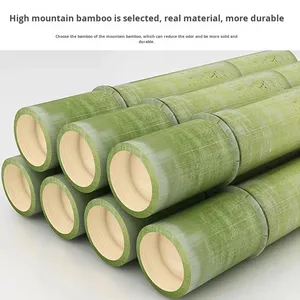 Perchero <span class=keywords><strong>de</strong></span> <span class=keywords><strong>Pared</strong></span> Pequeño <span class=keywords><strong>de</strong></span> Bambú para Dormitorio o Entrada, Sin Taladro, con Ganchos Creativos para Puerta - Product Image 3